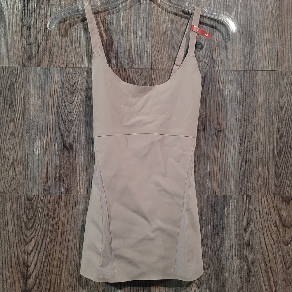 Maidenform Modern Sculpts Extra Firm Shaping Cami Size M Blush Beige FLS096